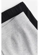 Спортивные шорты женские H&M 271031523_2pcs XS (2 шт) Черный/Серый (2727000122508) - изображение 2