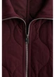 Куртка демисезонная короткая женская H&M 271294653 XXS Бордовая (2727000128364) - изображение 6