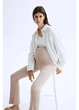 Лосины для беременных женские H&M 270960481 S Бежевые (2727000123888) - изображение 5