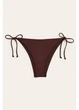 Нижная часть купальника женская H&M 271151212_darkbrown 44 Темно-коричневая (2727000123680) - изображение 1