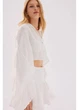 Спідниця міні літня жіноча H&M 271218260_white 42 Біла (2727000128371) - зображення 3