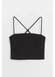 Топ женский H&M 271067128_black S Черный (2727000130138) - изображение 1
