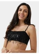 Топ женский H&M 271124705_black L Черный (2727000143770) - изображение 1