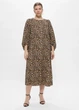 Платье миди осеннее женское H&M 270927999 S Леопардовое (2727000128425) - изображение 1