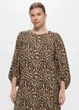 Платье миди осеннее женское H&M 270927999 S Леопардовое (2727000128425) - изображение 2