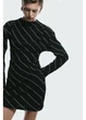Сукня коротка осіння жіноча H&M 271198523 L Чорна (2727000129217) - зображення 1