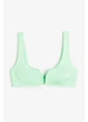 Верхня частина купальника жіноча H&M 271150835 34 Салатова (2727000134747) - зображення 1