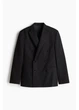 Пиджак мужской H&M 271261757 54 Черный (2727000134075) - изображение 4