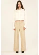 Брюки женские H&M 271237320 36 Бежевые (2727000099725) - изображение 1
