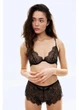 Бюстгальтер із кісточками мереживний H&M 271280387 80C Чорний (2727000120962) - зображення 1