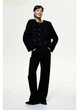 Піджак класичний короткий жіночий H&M 271231352 3XL Чорний (2727000127473) - зображення 2