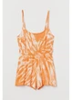 Комбінезон жіночий H&M 270973555 XS Помаранчевий (2727000114442) - зображення 1