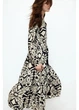 Сукня міді осіння жіноча H&M 271239045 S Кремова (2727000133719) - зображення 2