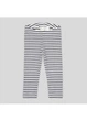 Детские лосины для девчоки H&M 270674886_strip 110 см Белый/Синий (2727000111724) - изображение 1