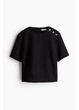 Топ жіночий H&M 271249524 M Чорний (2727000139483) - зображення 5