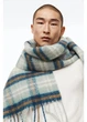 Шарф H&M 271116212_green Різнокольоровий (2727000123215) - зображення 1