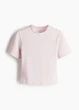 Спортивна футболка для фітнесу жіноча H&M 271123621_lightpink L Рожева (2727000108854) - зображення 6