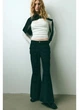 Джинси Кльош жіночі H&M 271216001 32 Чорні (2727000120375) - зображення 3