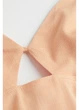 Платье короткое летнее женское H&M 271081902 M Оранжевое (2727000124489) - изображение 5