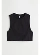 Топ женский H&M 271082174_black XS Черный (2727000124793) - изображение 1