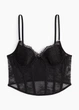 Корсет женский H&M 271244799 80C Черный (2727000135027) - изображение 4