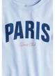 Дитяча футболка для хлопчика H&M 271216652_ligtblue 110 см Блакитна (2727000111601) - зображення 2