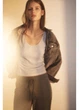 Майка жіноча H&M 271214242_grey XS Світло-сіра (2727000142582) - зображення 1