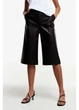 Шорты из искусственной кожи женские H&M 270909427 36 Черные (2727000143749) - изображение 1