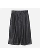 Шорты из искусственной кожи женские H&M 270909427 36 Черные (2727000143749) - изображение 2