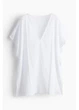 Пляжная туника женская H&M 271225773_white XS-S Белая (2727000122867) - изображение 1
