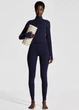 Спортивная кофта женская H&M 271243210 L Темно-синяя (2727000140427) - изображение 5