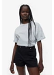 Шорты джинсовые женские H&M 271150536 32 Черные (2727000128395) - изображение 3