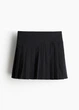 Юбка мини летняя женская H&M 271266486 XL Черная (2727000106294) - изображение 5