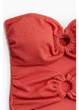 Купальник слитный женский H&M 271281518 M Коралловый (2727000133429) - изображение 7