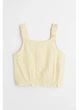 Подростковая майка для девочки H&M 271029387 170 см Желтая (2727000124434) - изображение 2