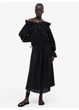 Платье длинное осеннее женское H&M 271173693 S Черное (2727000136536) - изображение 1