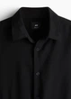 Сорочка чоловіча H&M 271264825 3XL Чорна (2727000108328) - зображення 6