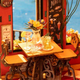 Конструктор 3D міні-будинок Robotime Rolife Cheers Bar&amp, Dining DG173 - зображення 6