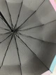 Антивітер парасолька Frei Regen на 12 спиць жіноча стильна автомат складна парасоля антишторм чорна (5506/6 SY) - зображення 8