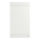 Щит пластиковый Schneider Electric ЩРН-П-36 модулей внешней установки IP40 белая дверца Easy9 EU (EZ9EUD312) - изображение 1
