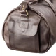 Сумка дорожная кожаная Grande Pelle коричневая 40 л 55×31×24 см унисекс большая 56035 - изображение 3