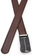 Стильный мужской кожаный ремень Borsa Leather с автоматической пряжкой 54768 - изображение 2