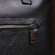 Женская кожаная сумка шоппер SHVIGEL из натуральной кожи на молнии с внешним карманом черная вертикальная 70875 - изображение 9