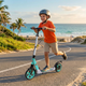 Самокат двухколесный складной с колесами 200мм и дисковым тормозом Scooter City Riding 659 Mint-White - изображение 8