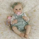 Коллекционная Силиконовая Кукла Реборн Reborn Анатомическая Девочка Пупс Стелла (Виниловая Кукла Молд Бетти) 50 см - изображение 2