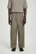 Штани чоловічі COS wide-leg cotton-twill trousers 1282015002 Eur 46 Бежево-коричневий - зображення 2