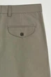 Штани чоловічі COS wide-leg cotton-twill trousers 1282015002 Eur 46 Бежево-коричневий - зображення 7
