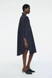 Сукня жіноча COS oversized draped shirt dress 1265391001 XS Синій - изображение 3