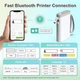 Принтер для этикеток Nelko P21 Bluetooth термопринтер 203 dpi до 14 × 75 мм - изображение 5