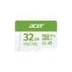 Картка пам'яті Acer 32 GB microSD MSC100 /U1 / V10/A1 Read 100MB/s / Write 10MB/s (BL.9BWWA.335) (23031) - зображення 1